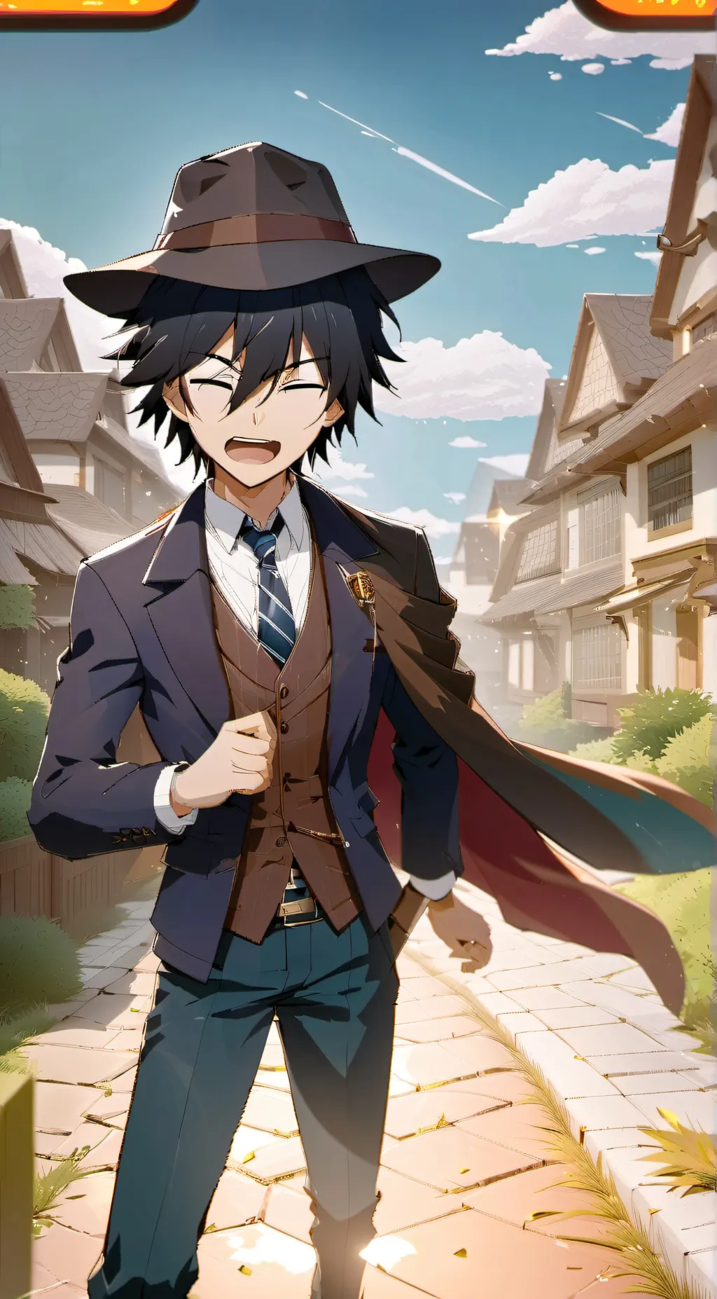 ai character: Ranpo Edogawa background