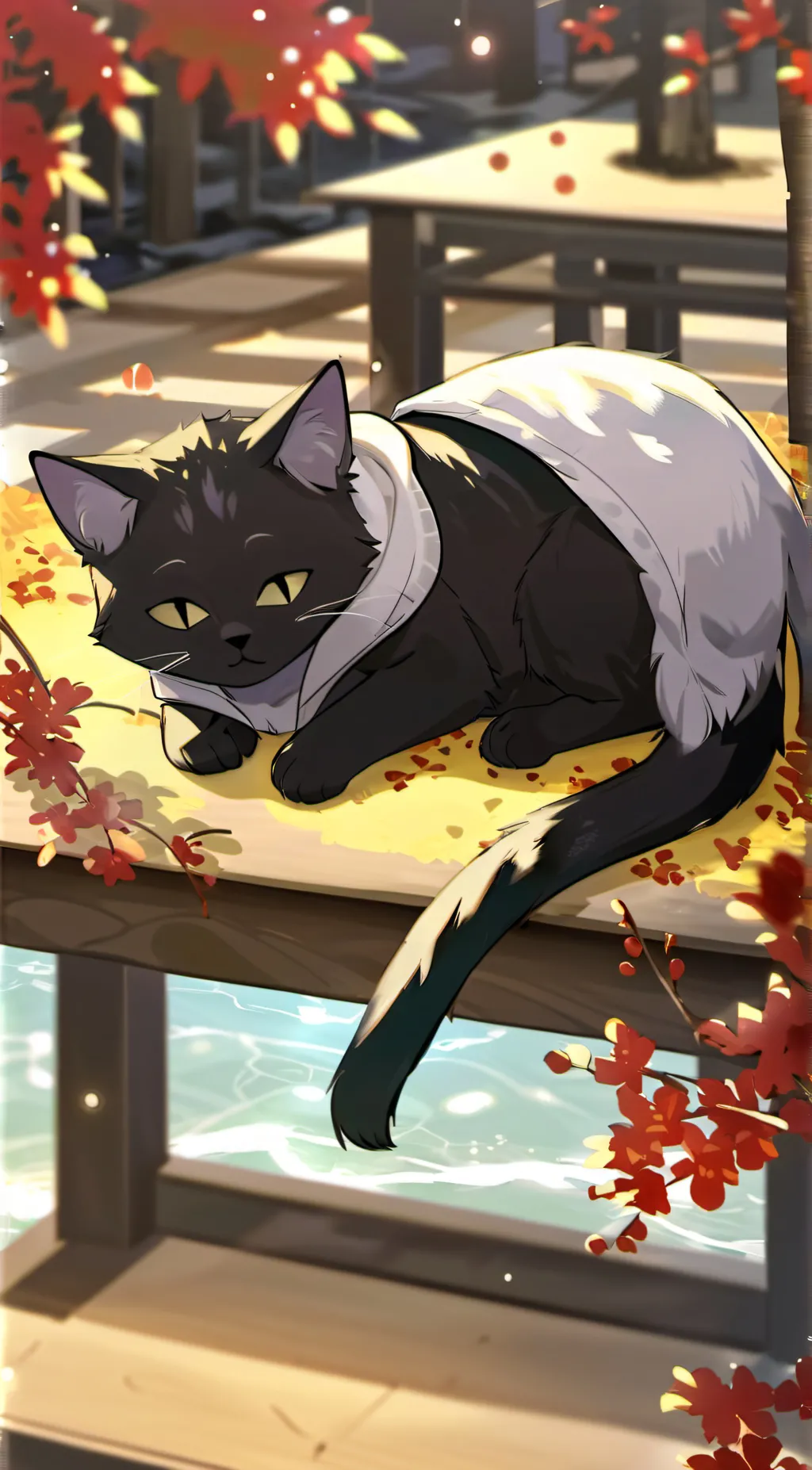 ai character: Dogday  background