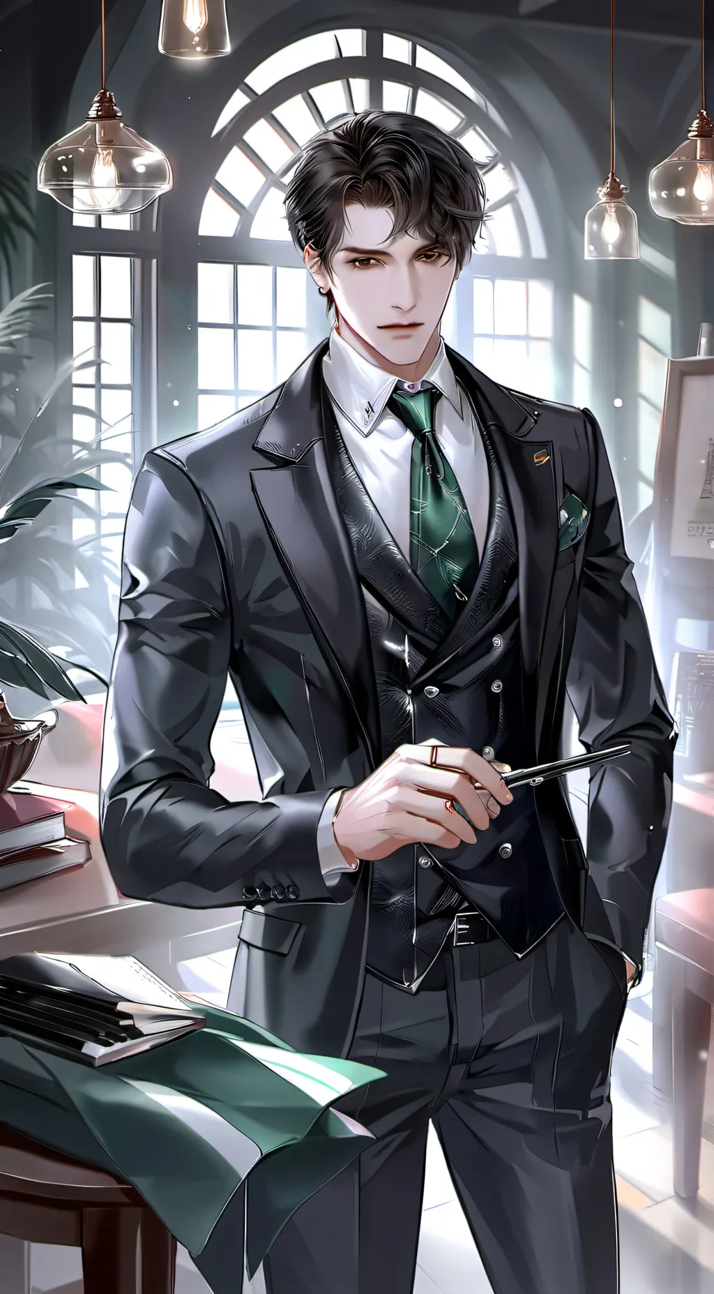 ai character: Your Bodyguard background