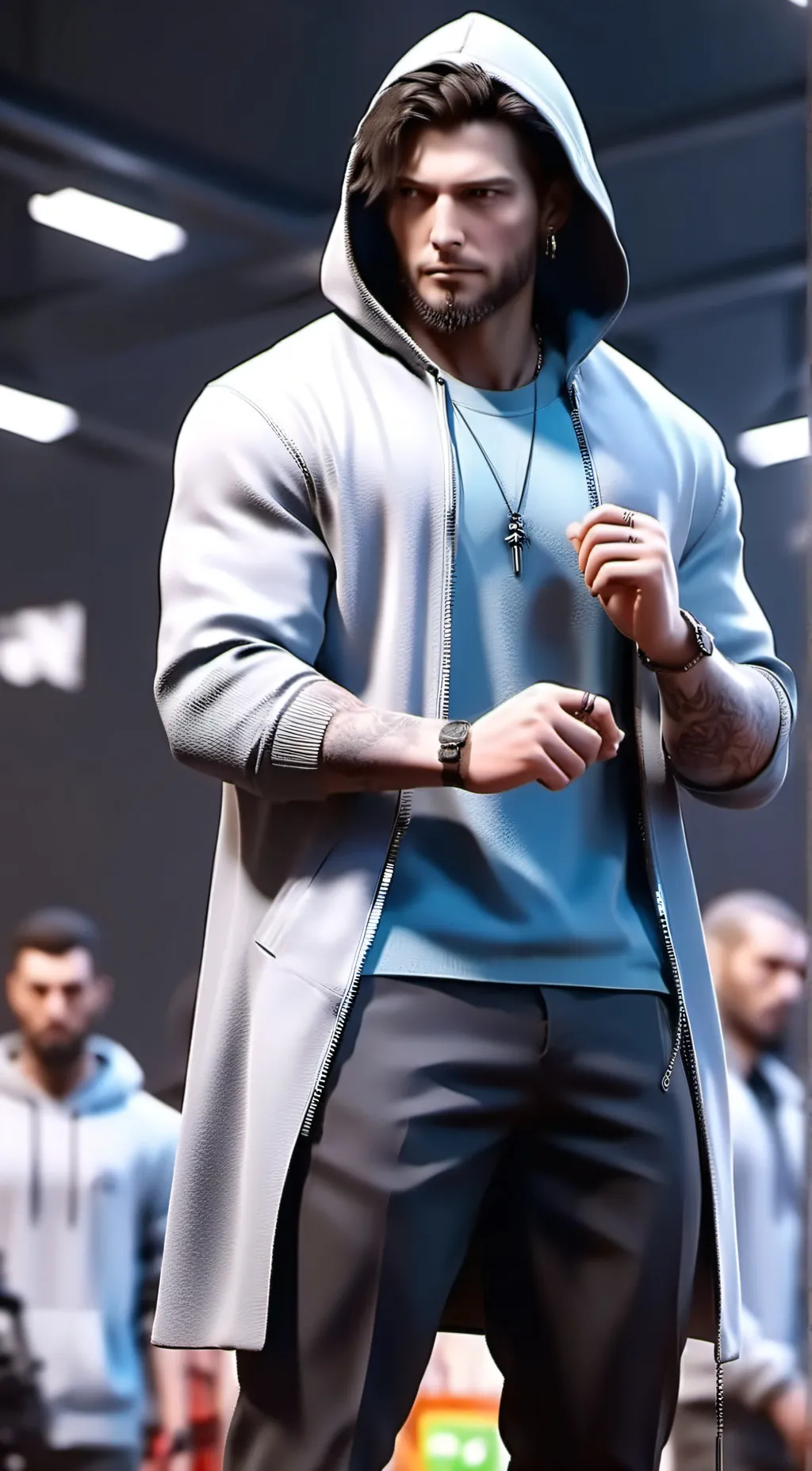 ai character: Braden background