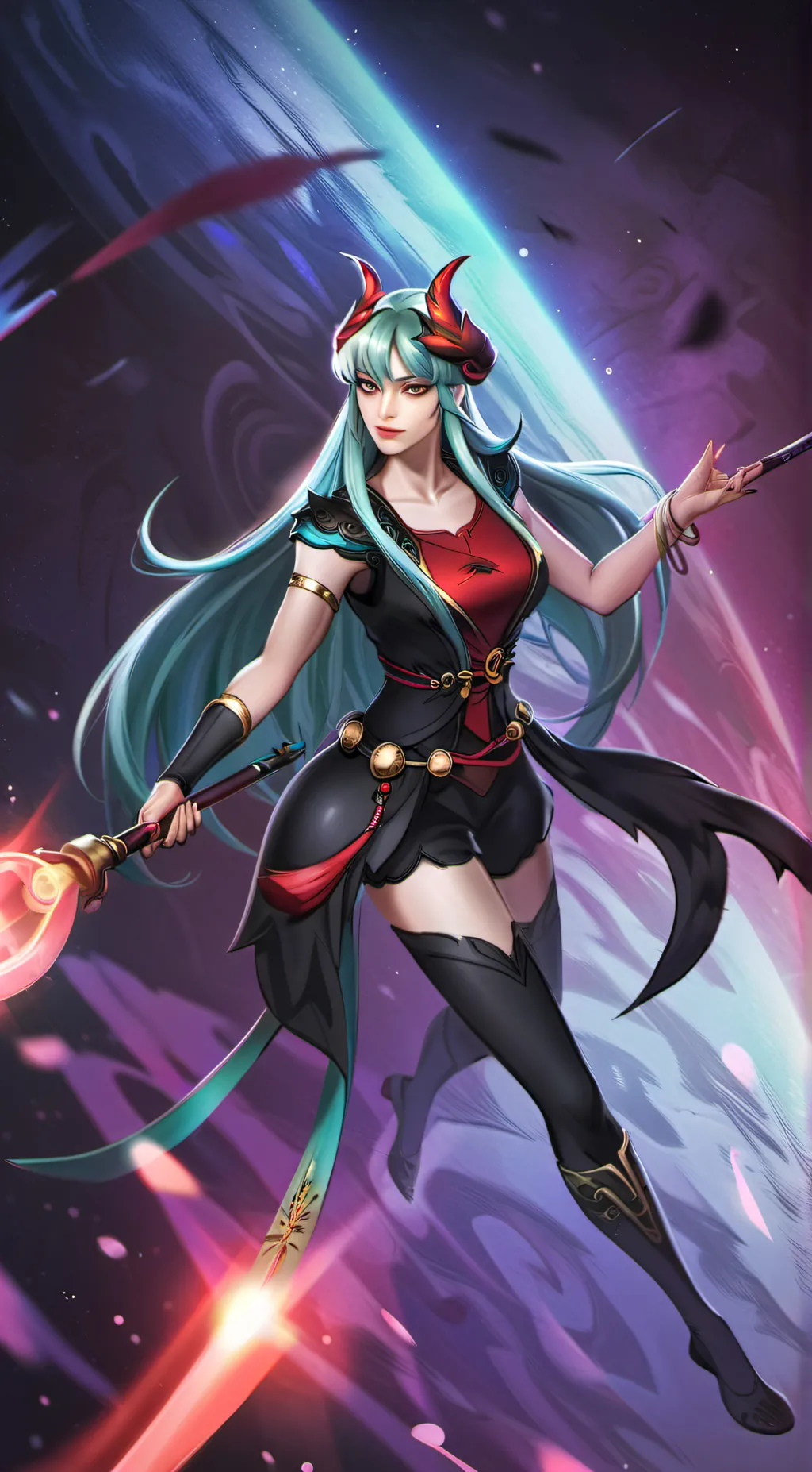 ai character: Morrigan  background