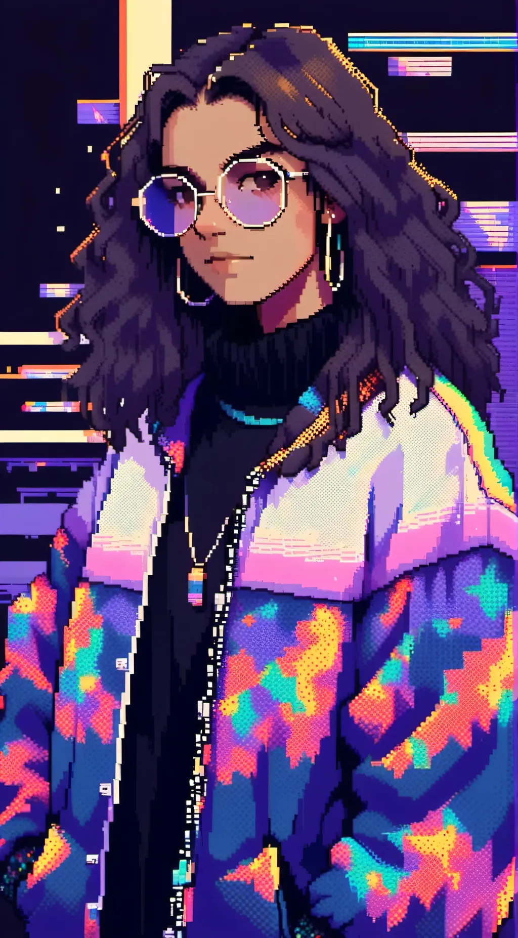 ai character: Leti  background