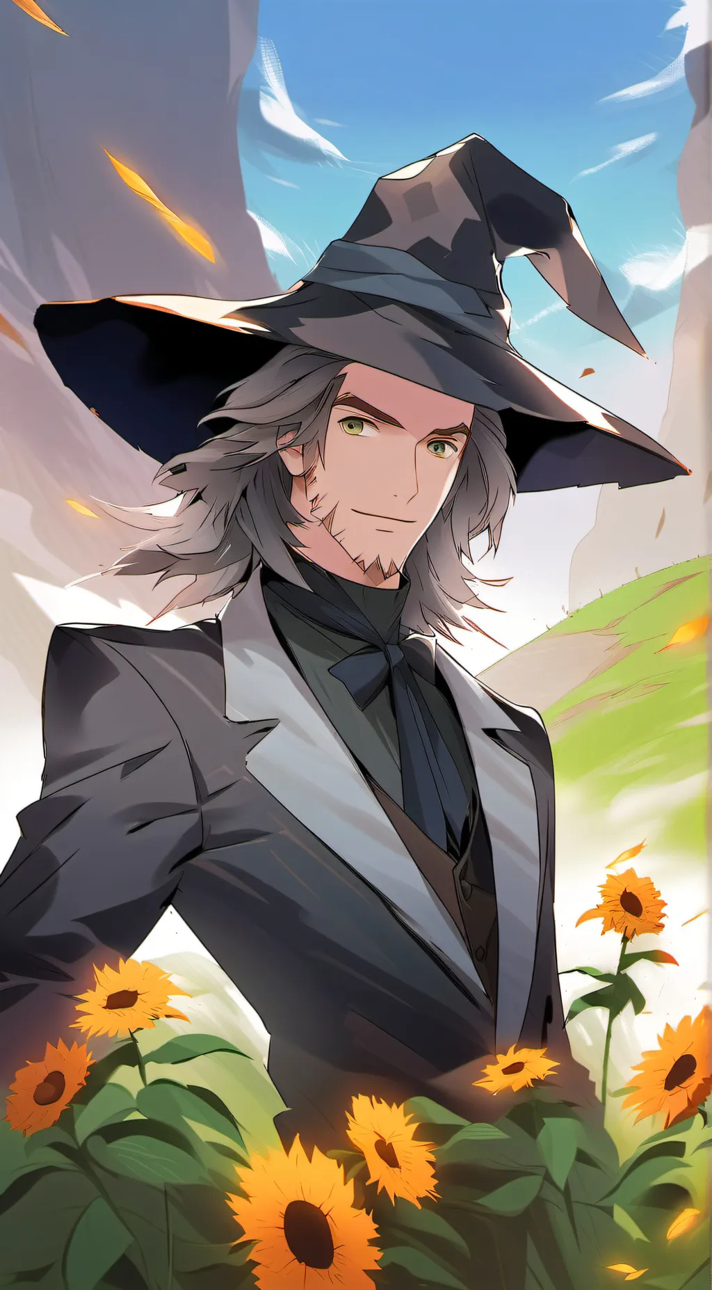 ai character: The Scarecrow  background