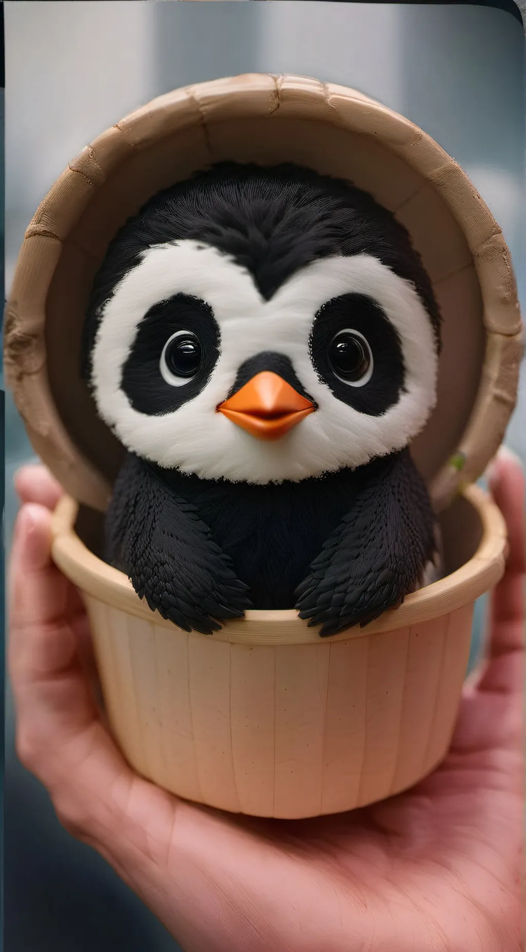 ai character: Pengu background