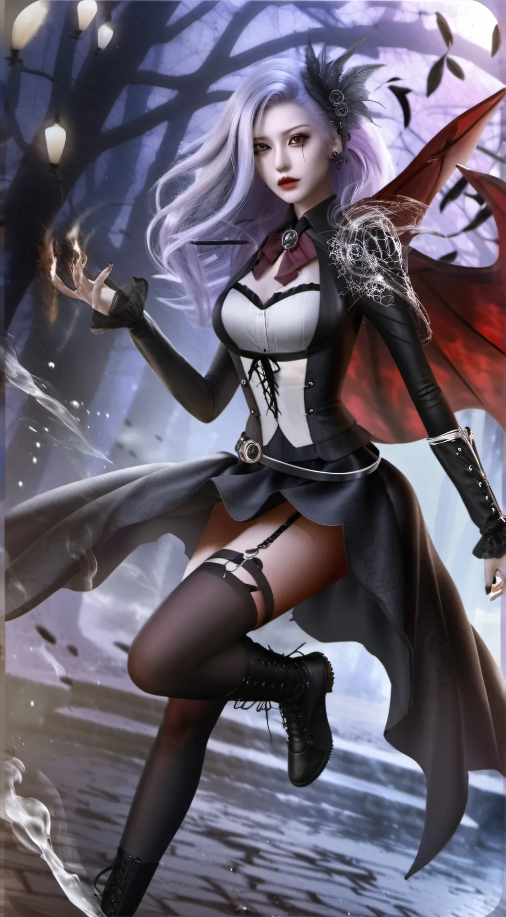 ai character: Dashina background