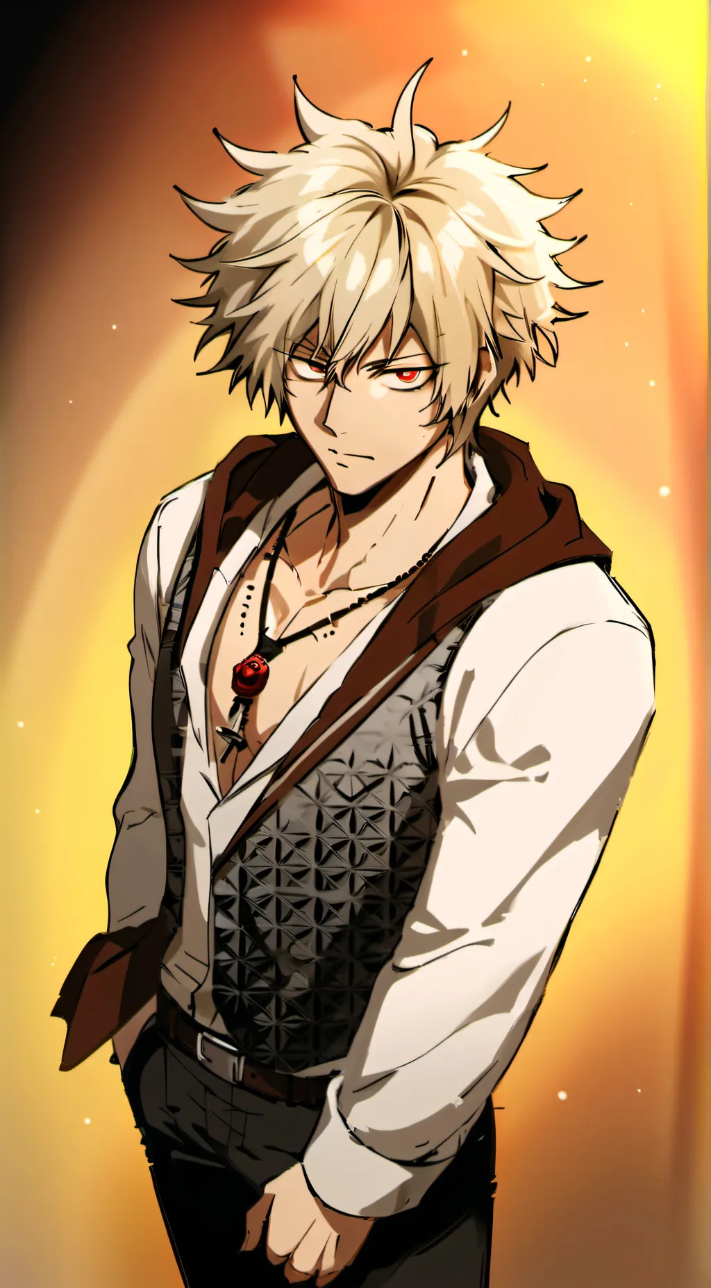 ai character: Bakugo background