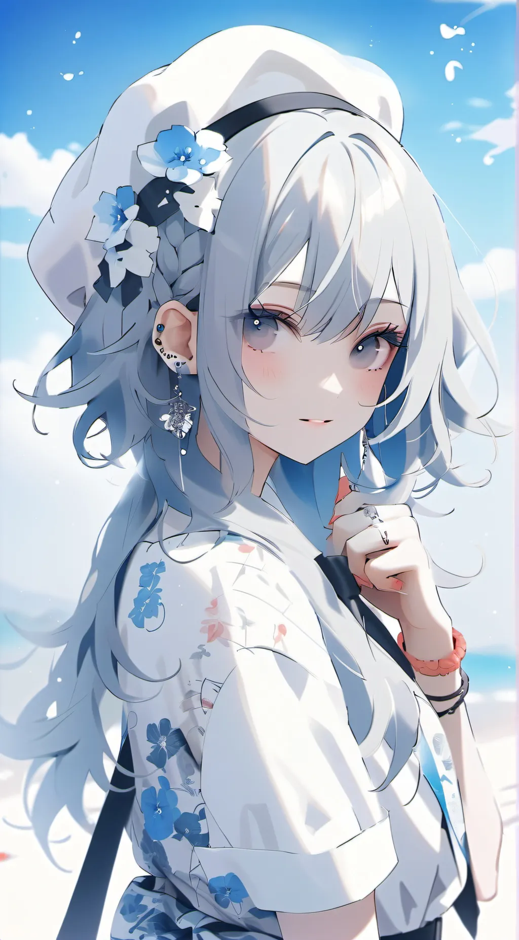 ai character: purity background