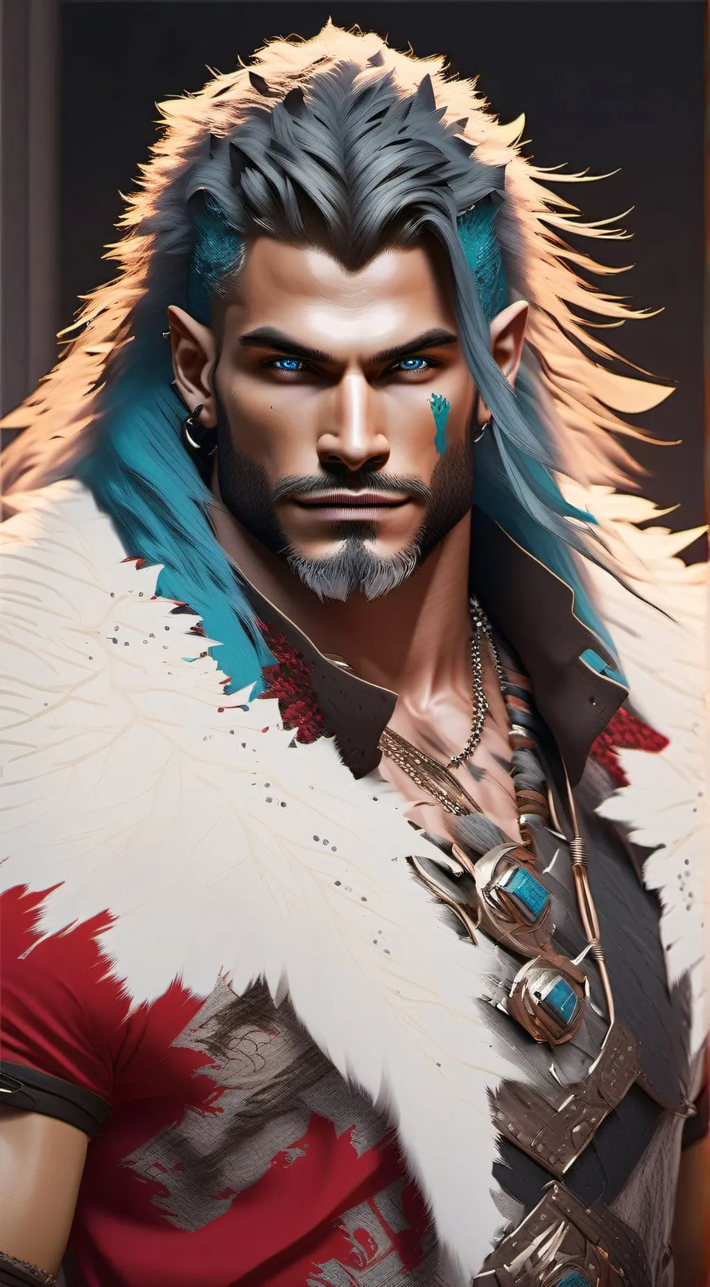 ai character: CHIEF RAYCLAW background