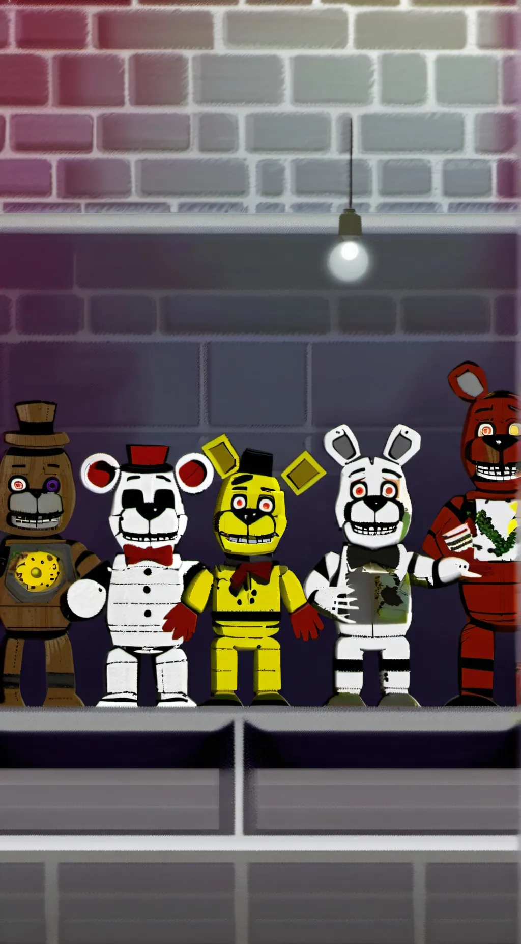 ai character: Fnaf background
