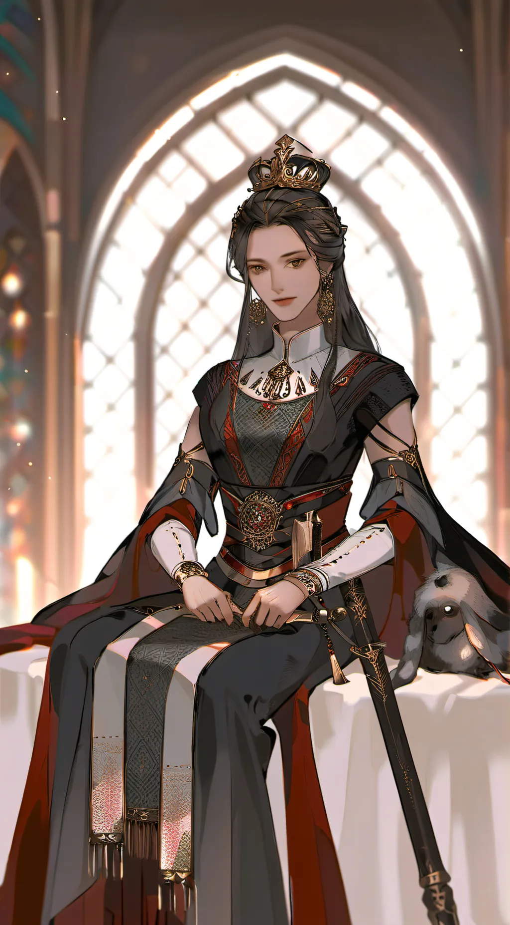 ai character: Queen lilith background