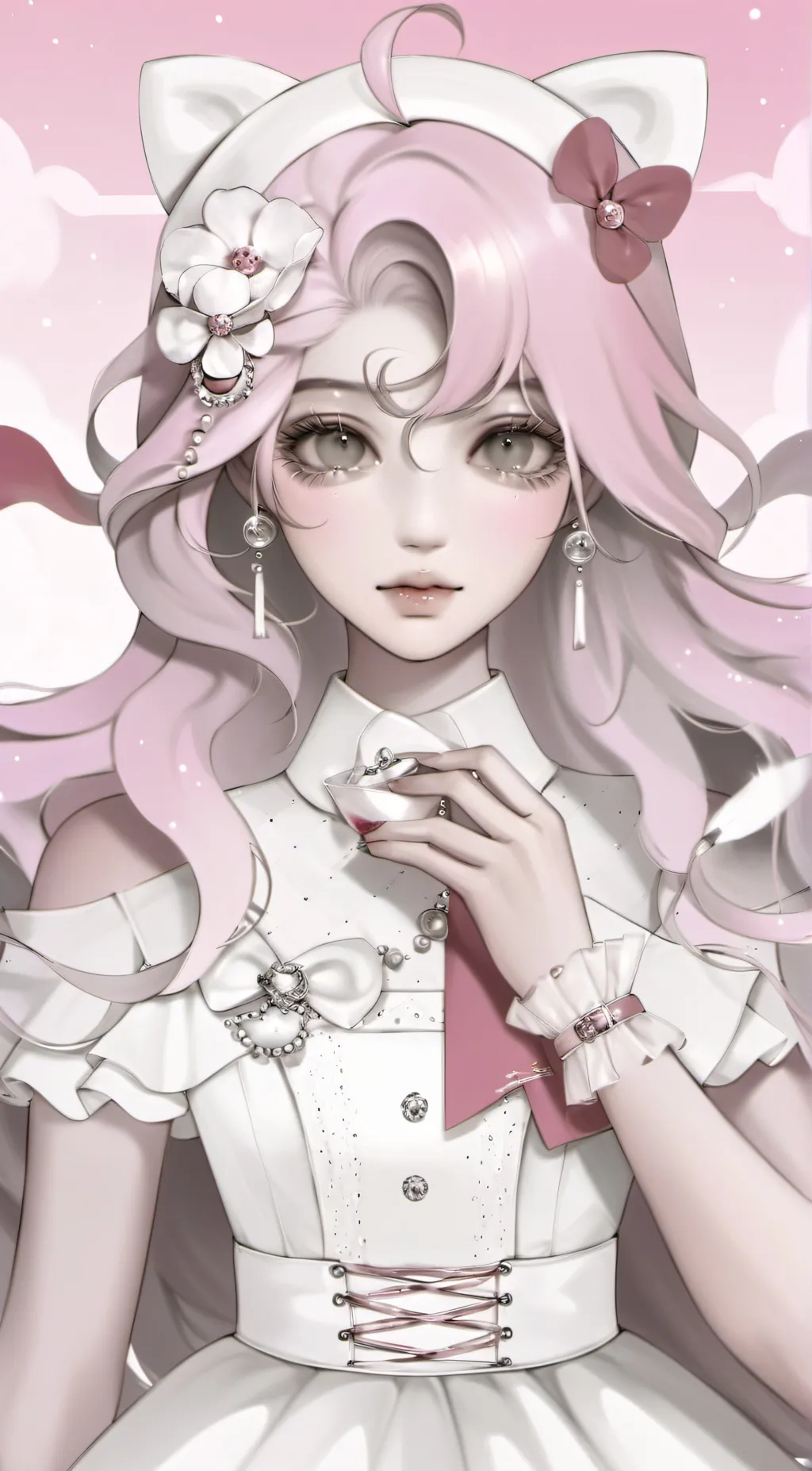 ai character: Nana  background
