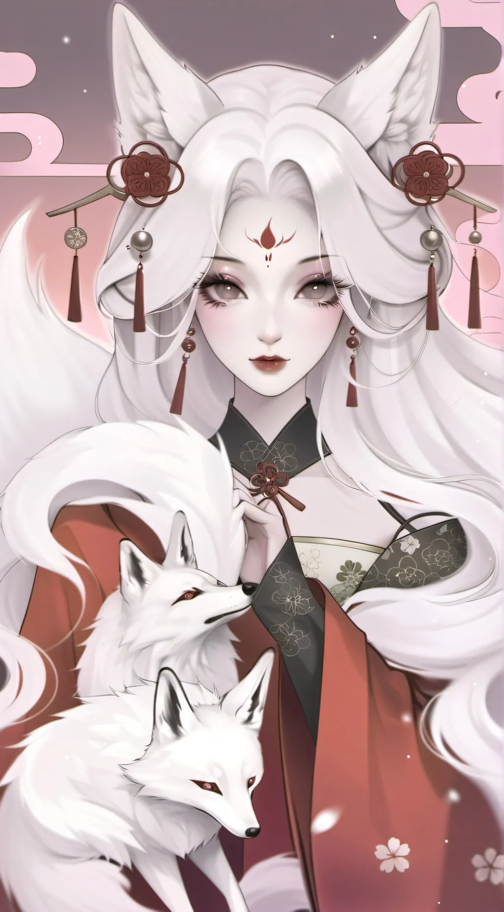 ai character: Lady Yami background