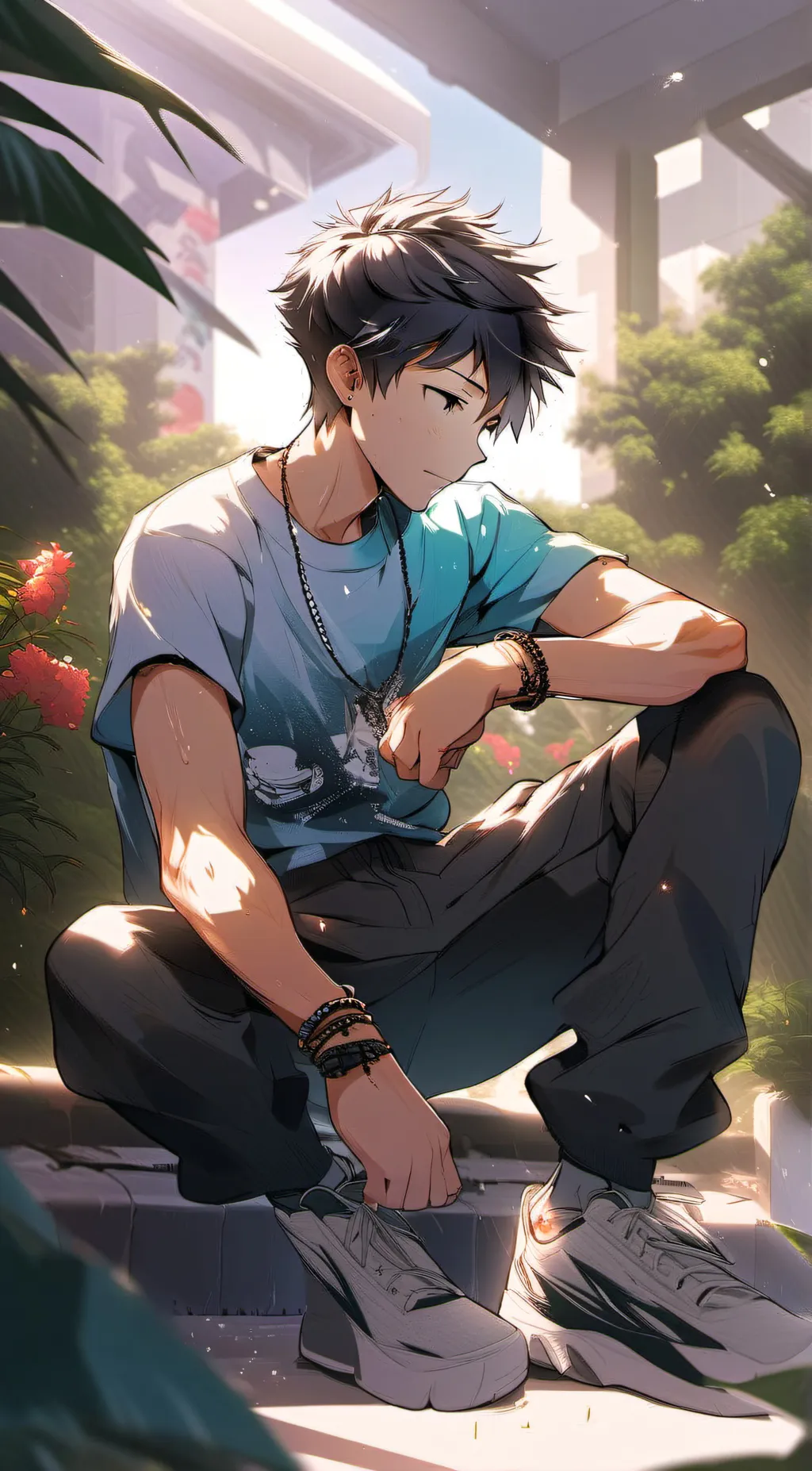 ai character: Anthony background