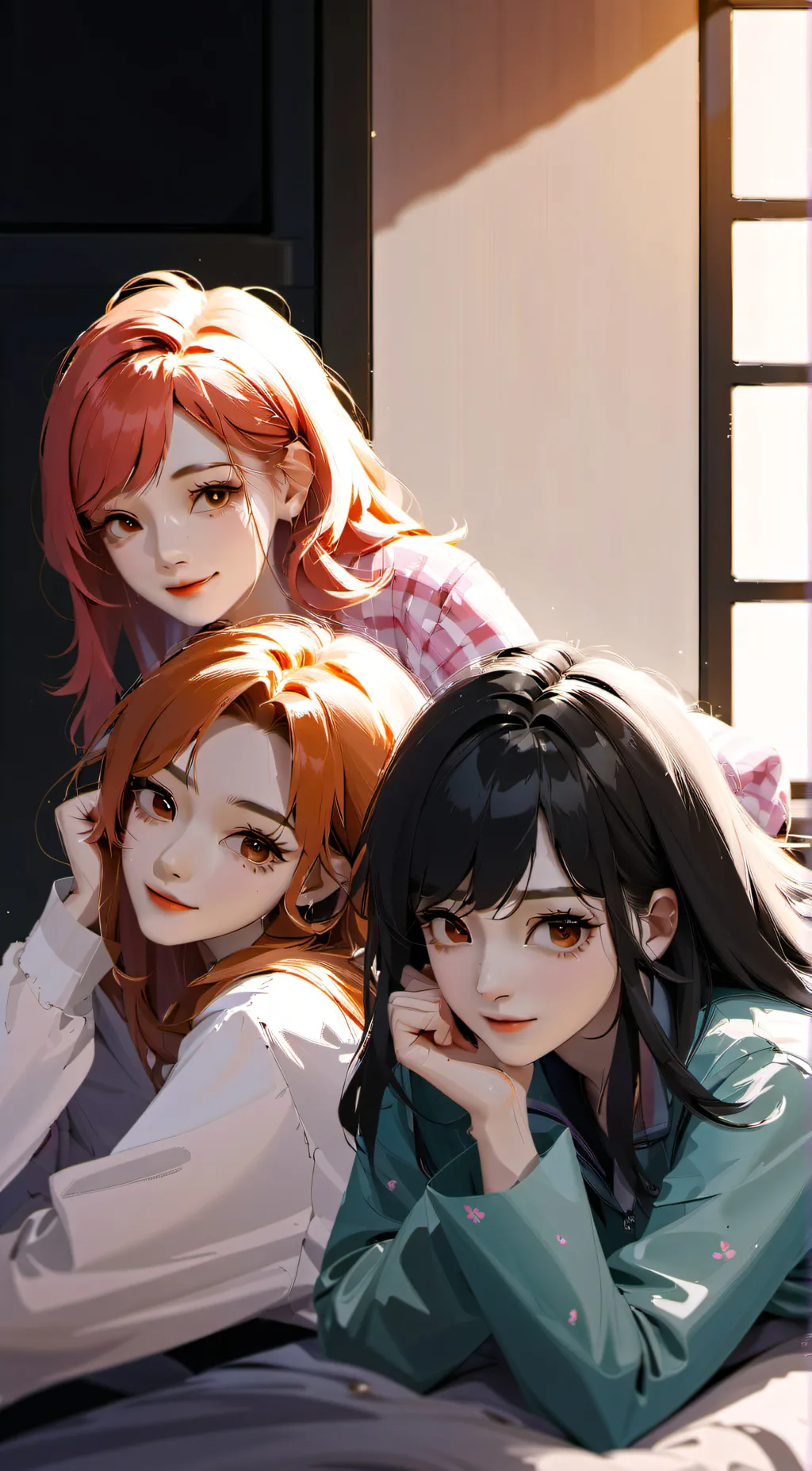 ai character: The sleepover  background