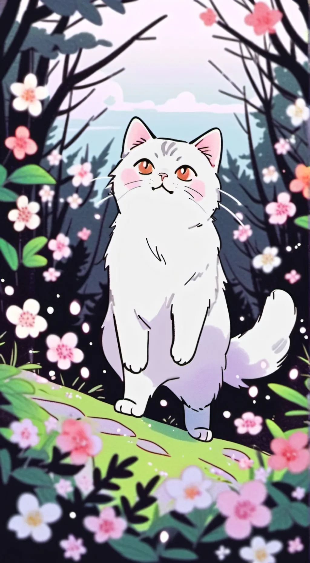 ai character: fatherless furry background