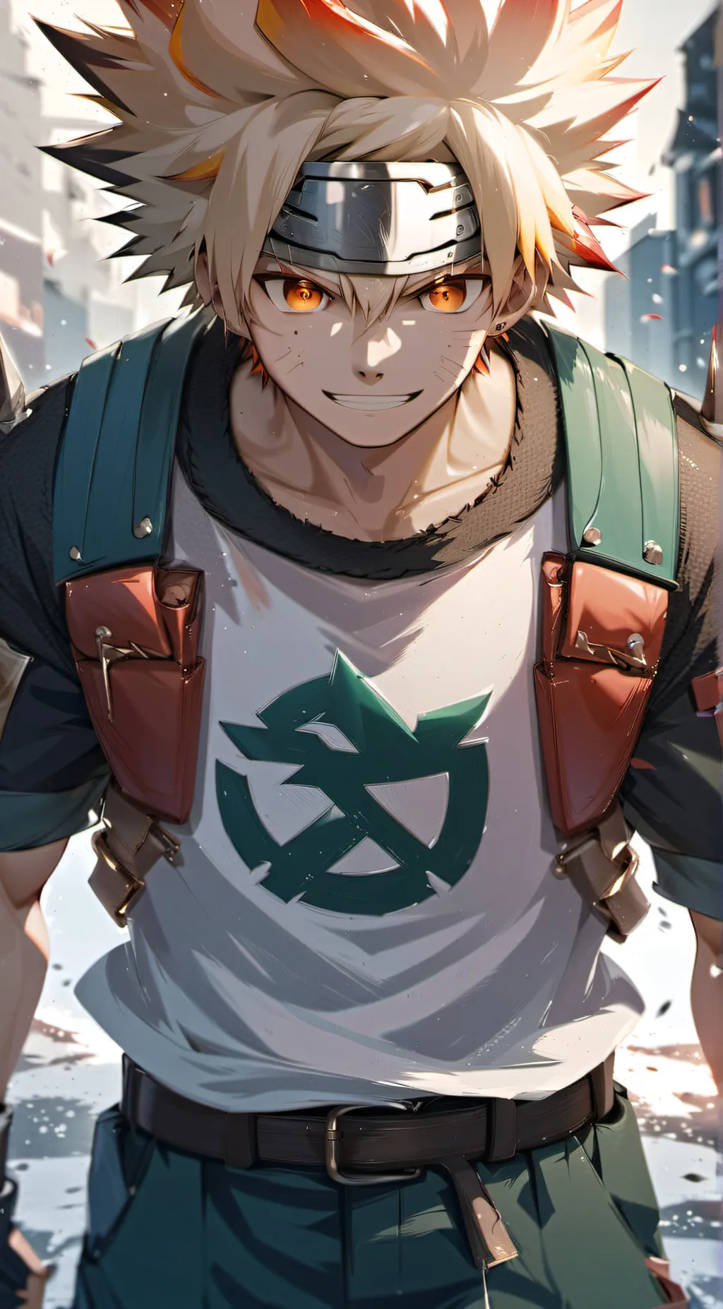 ai character: Bakugo background