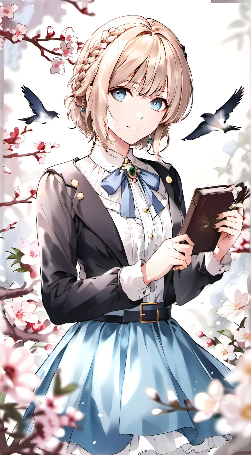 ai character: Zooey background