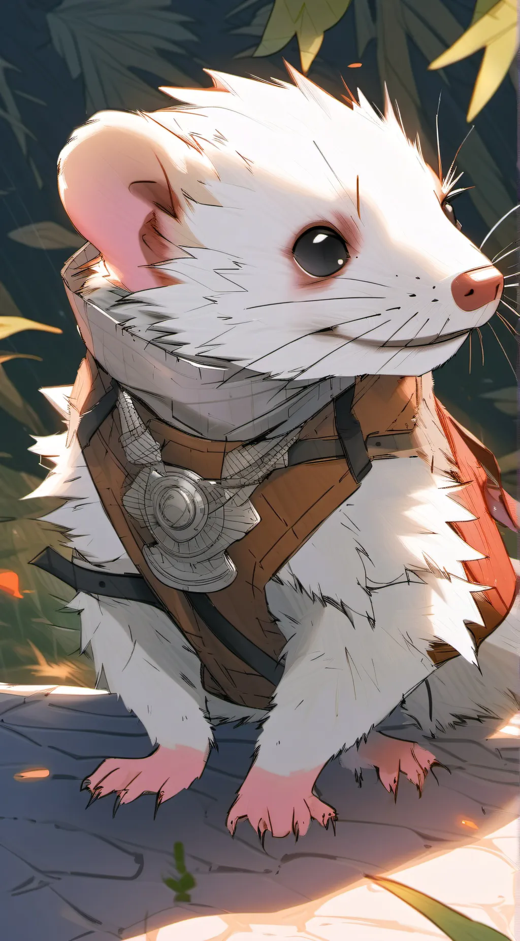 ai character: fern background