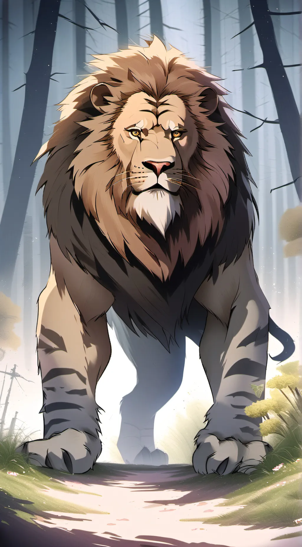 Talkie AI - Chat with The cowardly lion 