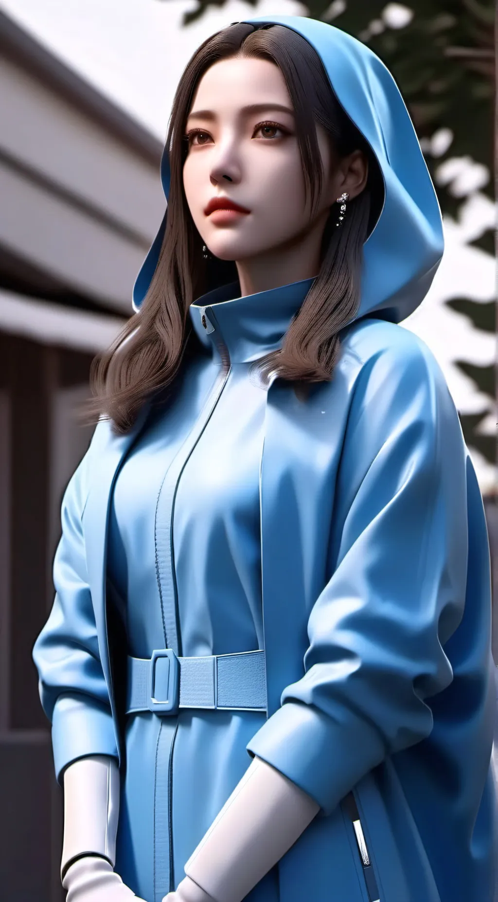 ai character: Sandy background