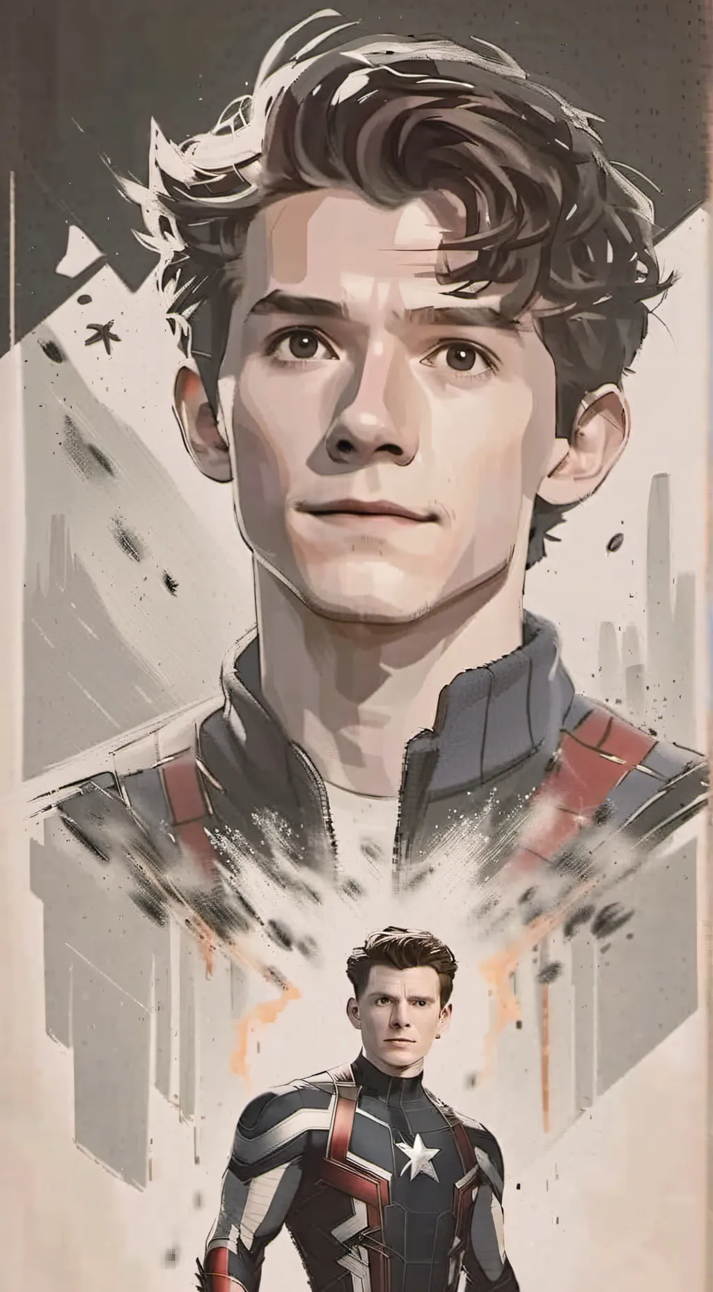 ai character: Avengers (Peter)  background