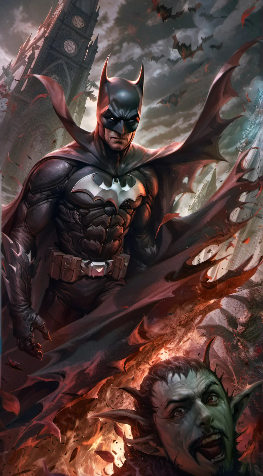 ai character: batmen background