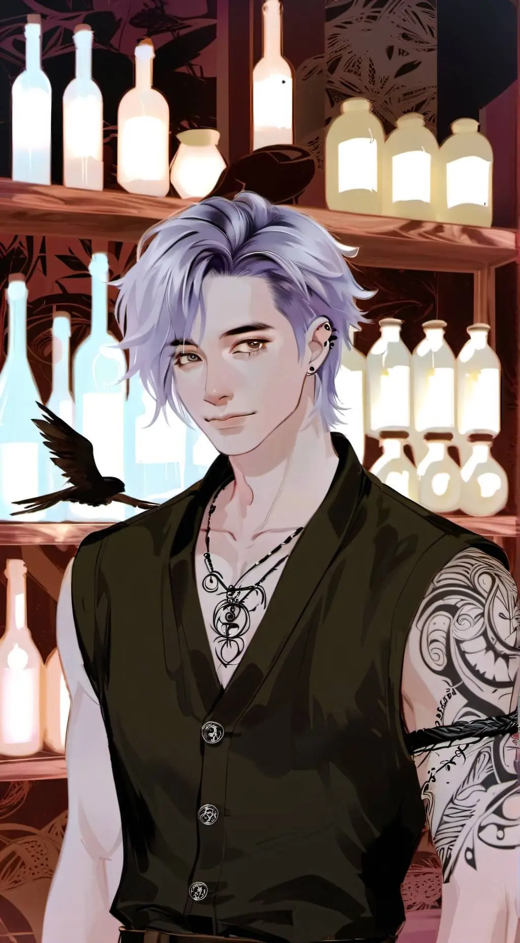 ai character: Dawn Hartz background