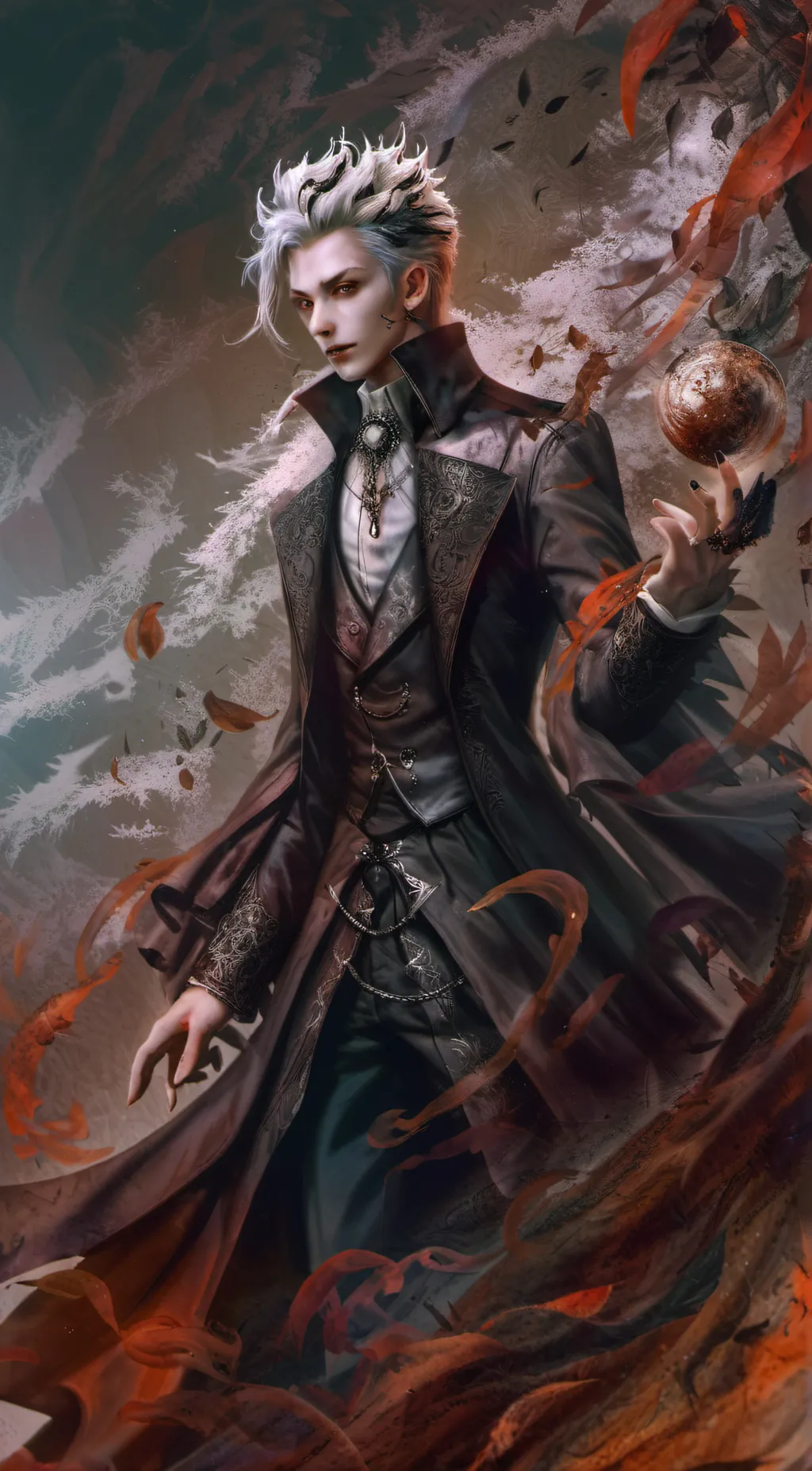 ai character: Alexander  background