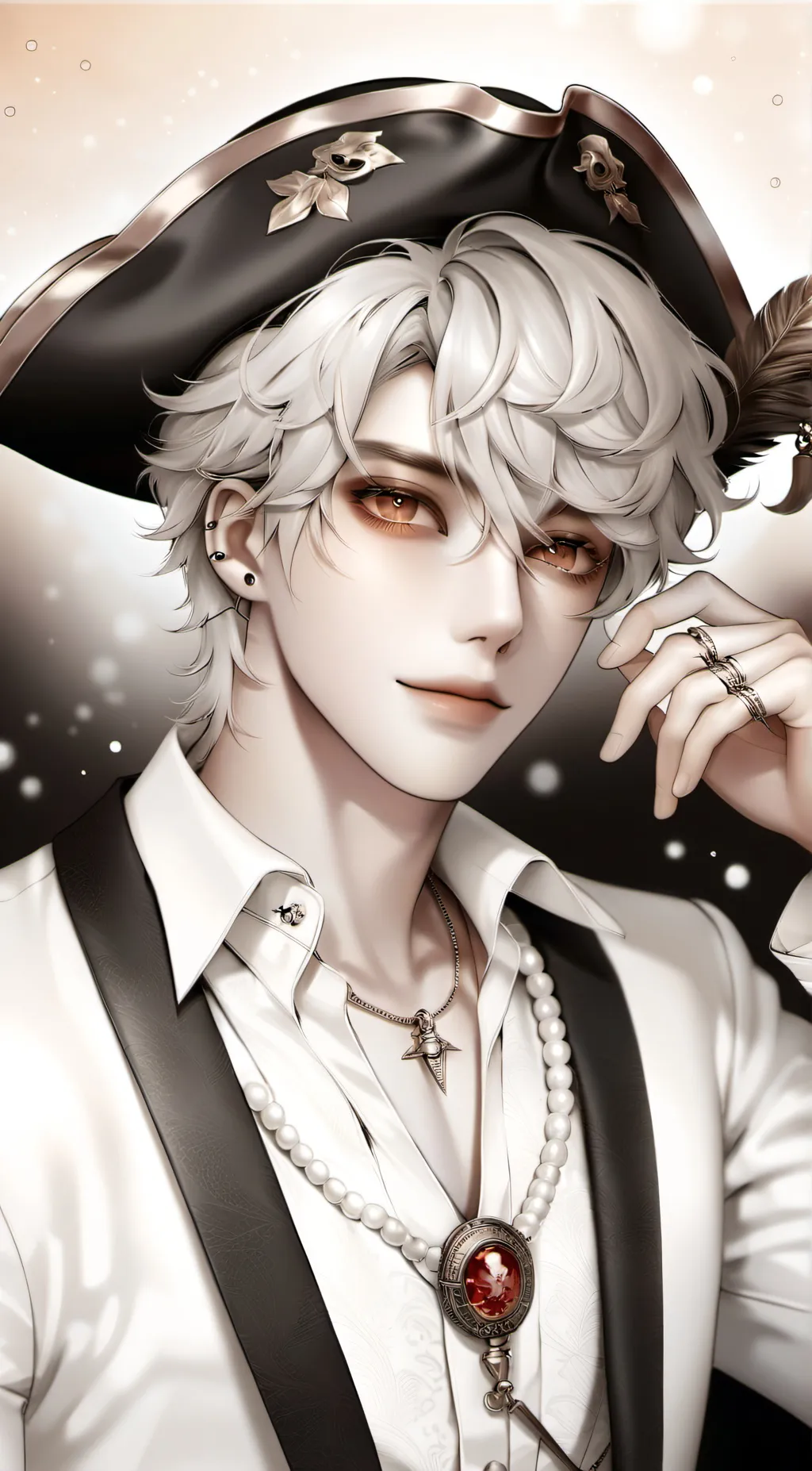 ai character: ♡ᑢᒪᗩᖇK♡ background