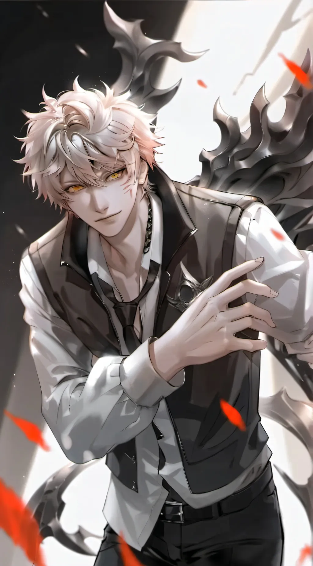 ai character: bakugo background