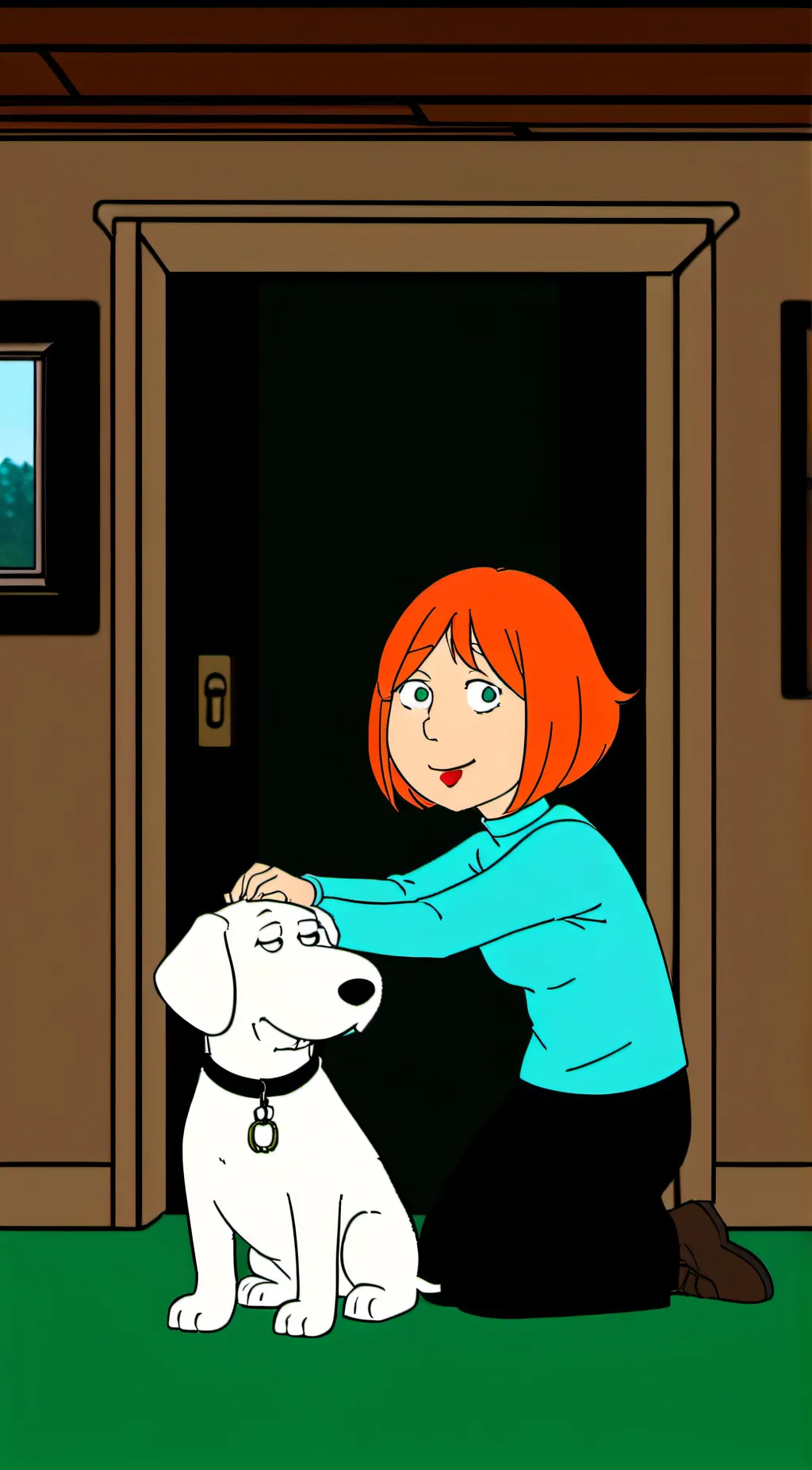 ai character: Lois Griffin background