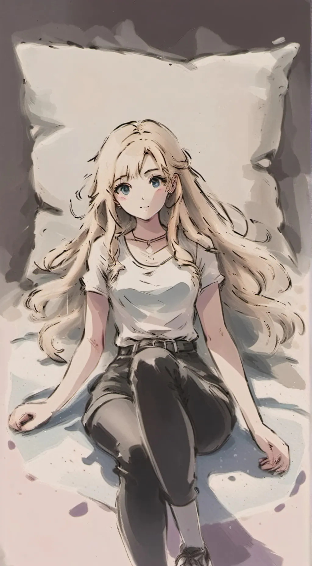 ai character: baby background