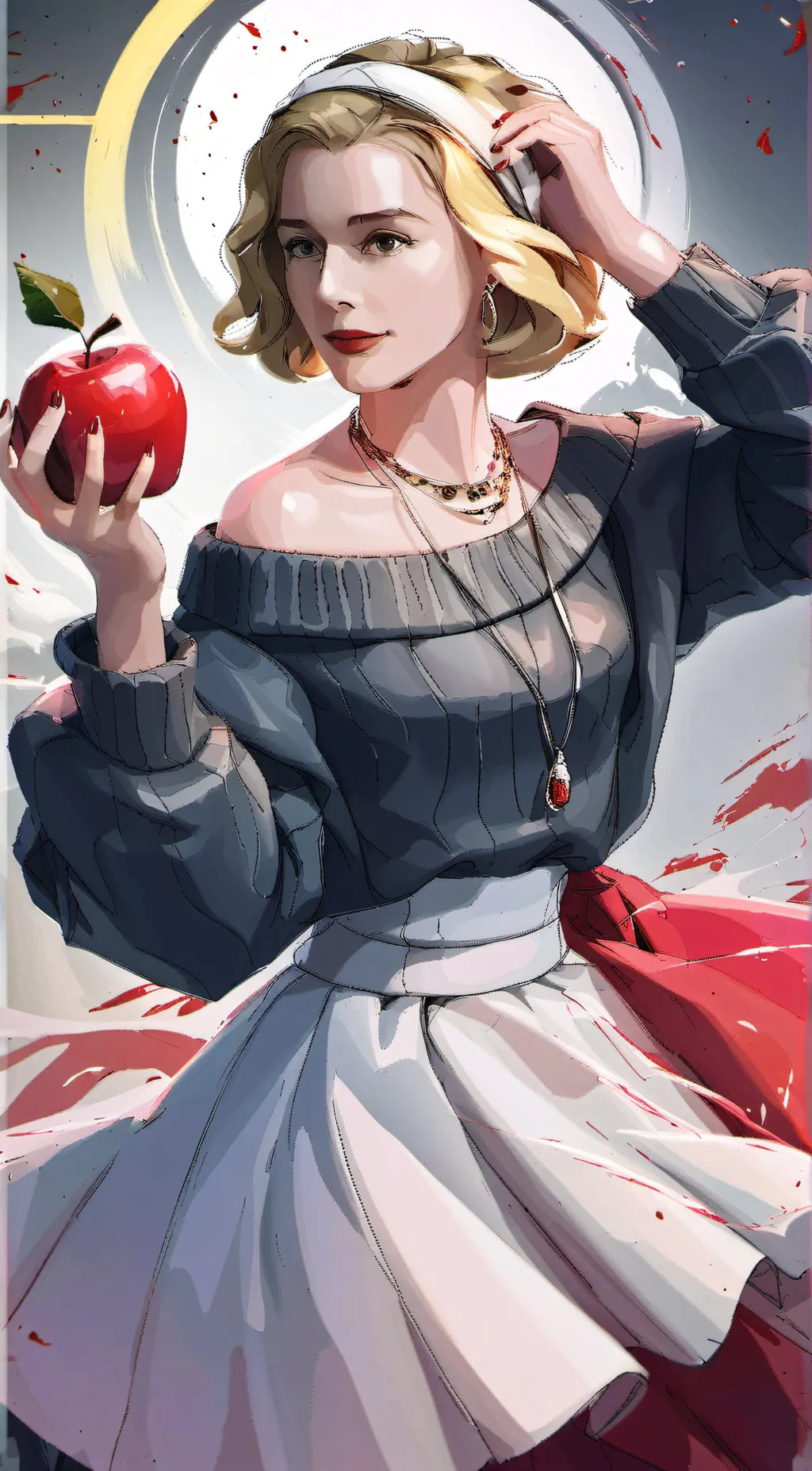 ai character: Sabrina Spellman background