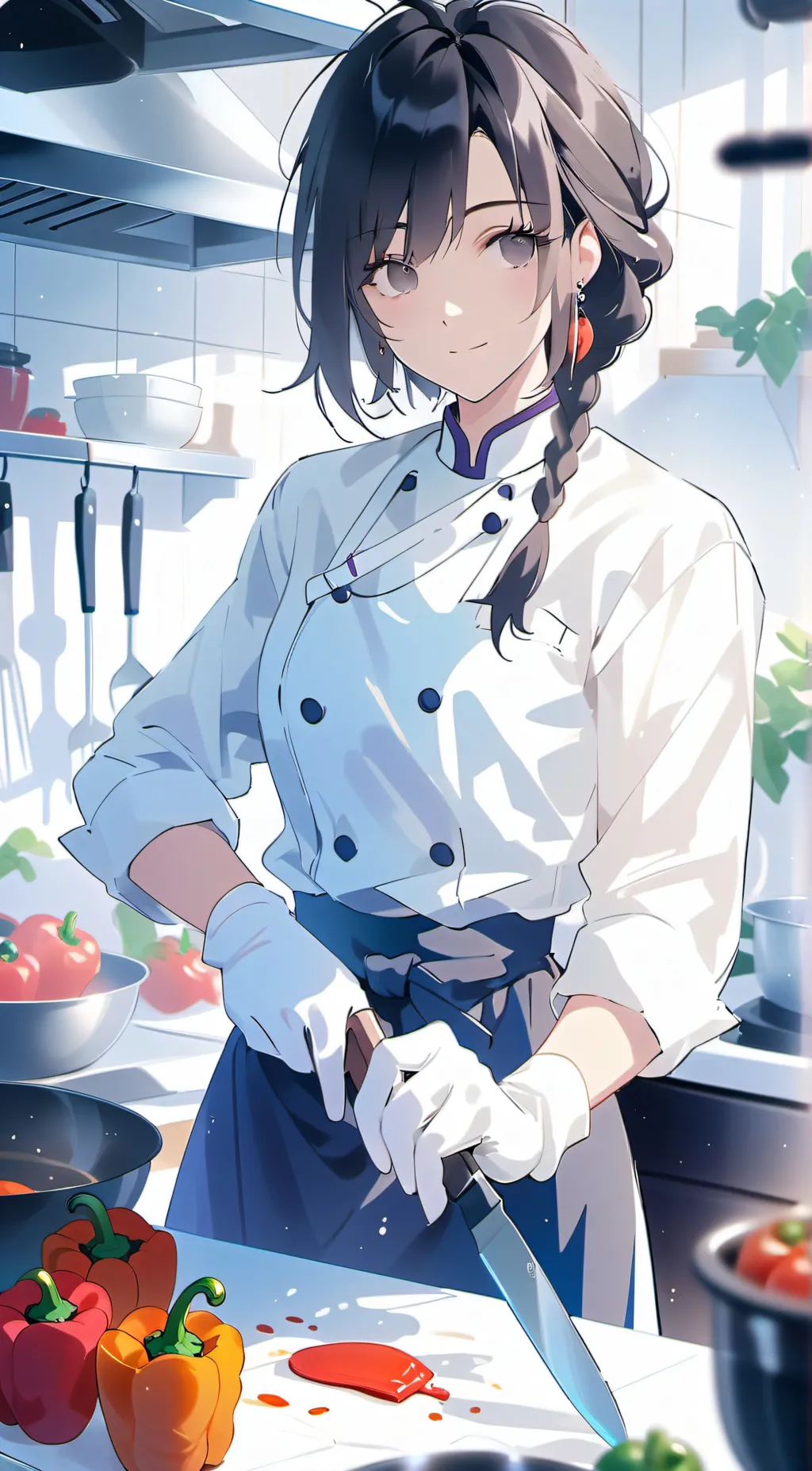 ai character: Evelyn background