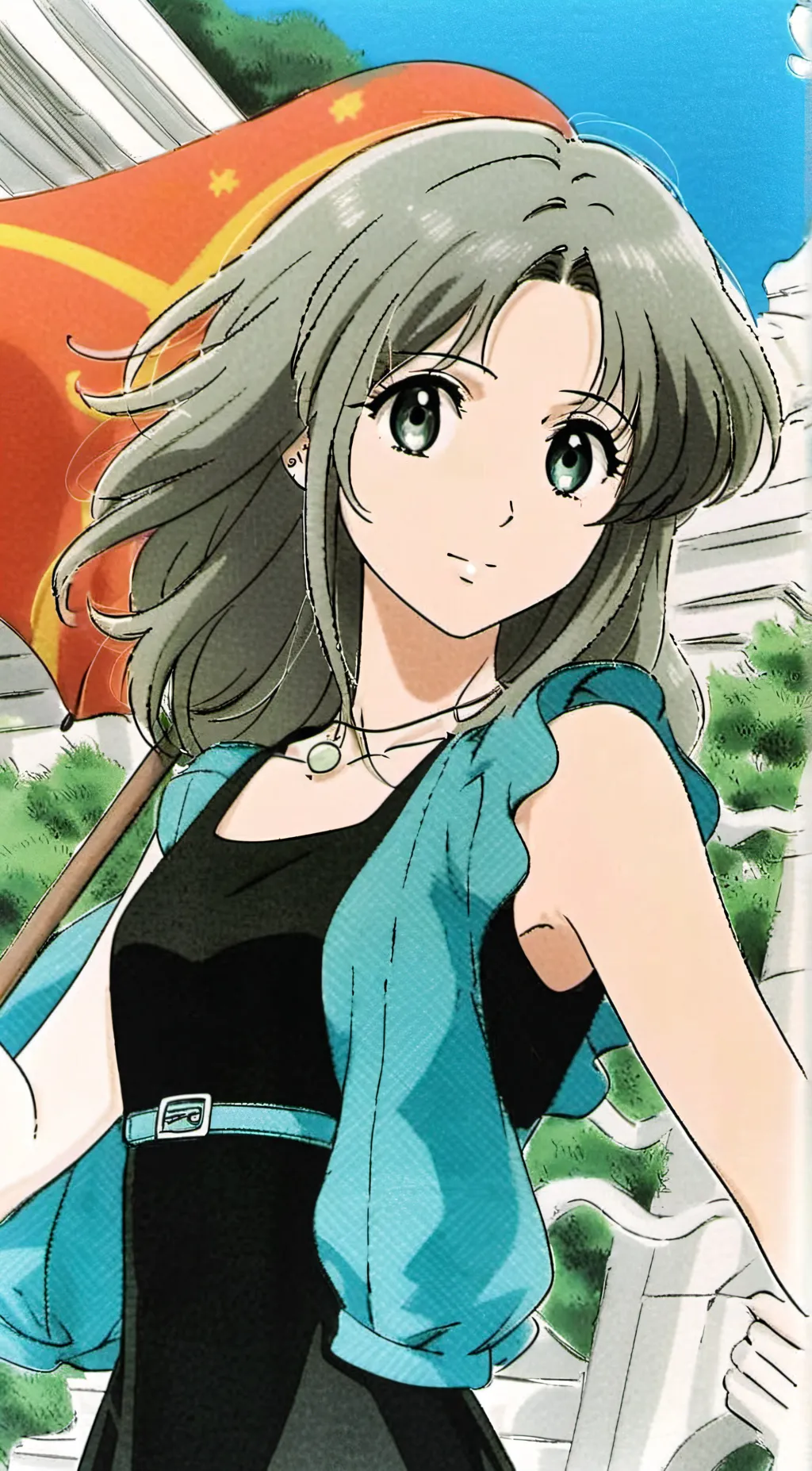 ai character: Sarah background