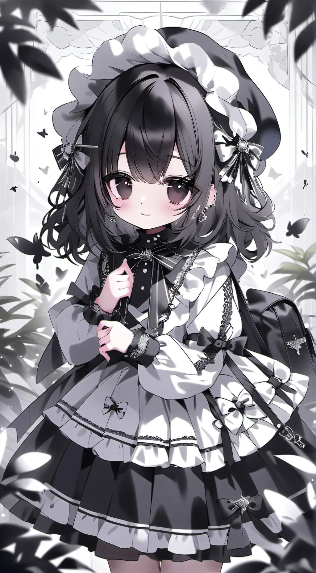 ai character: TOUCH GRASS background