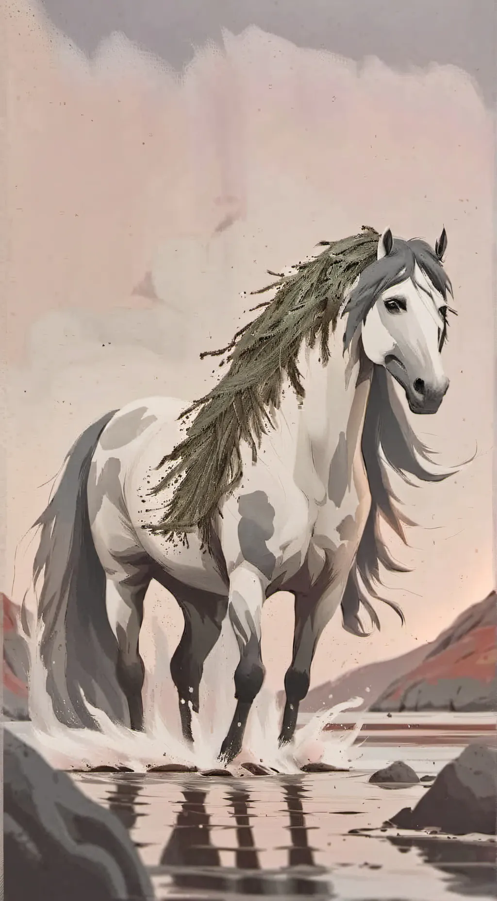 ai character: kelpie background