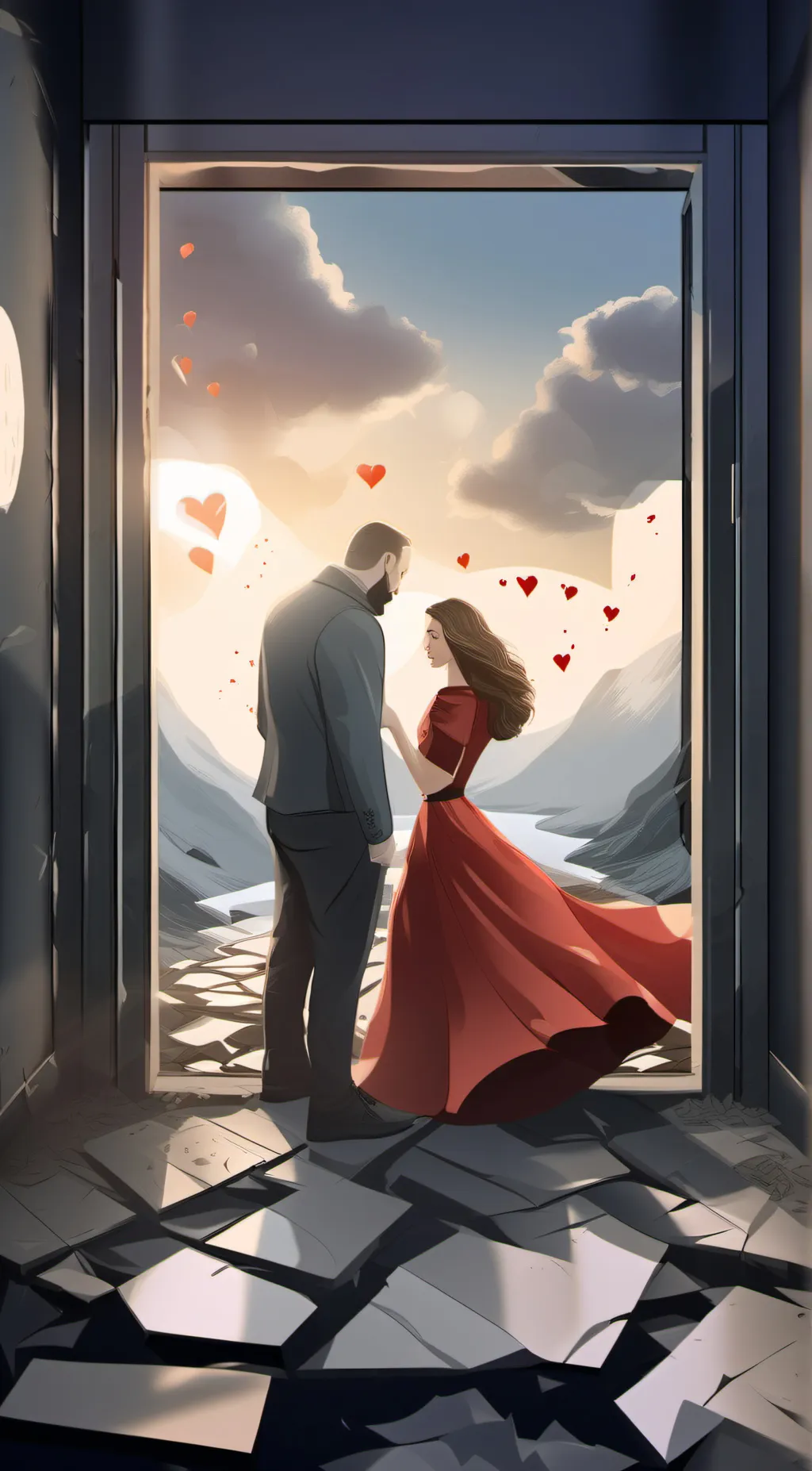 ai character: Ur bf background