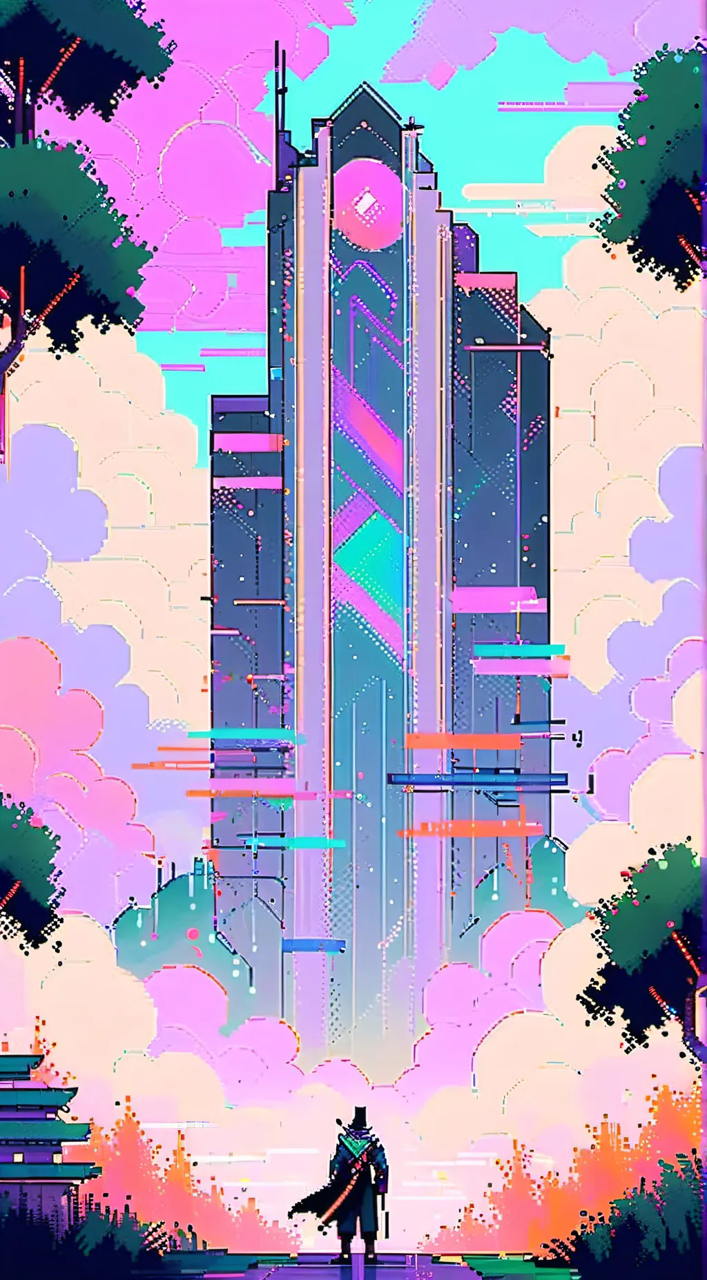 ai character: Murder drones ☠️ background