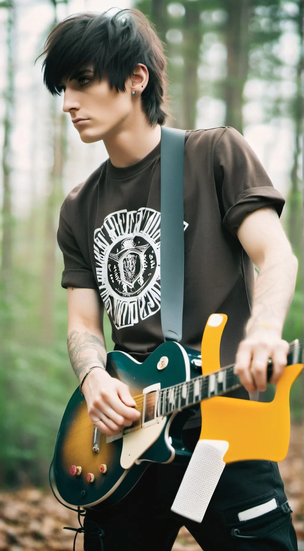 ai character: Johnnie Guilbert  background