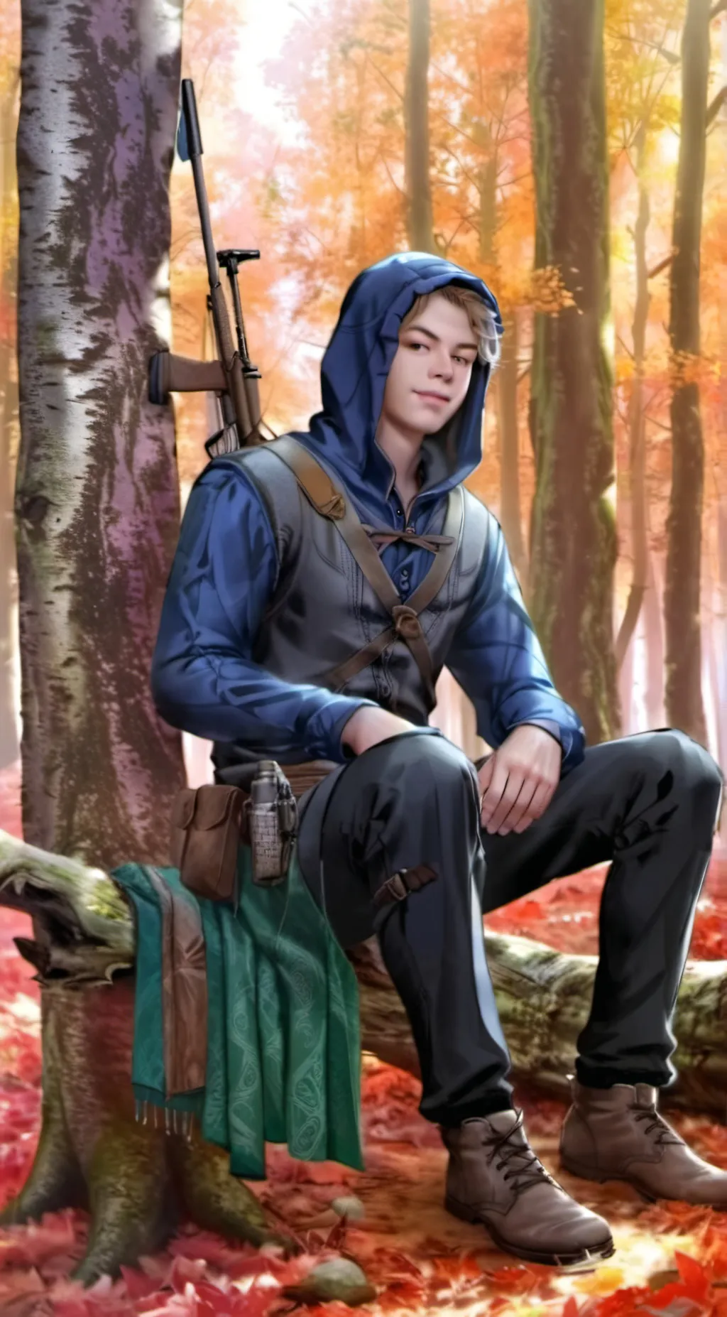 ai character: Larry Watson  background