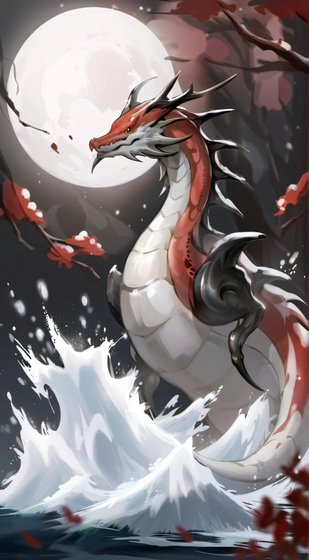 ai character: Your pet milotic background