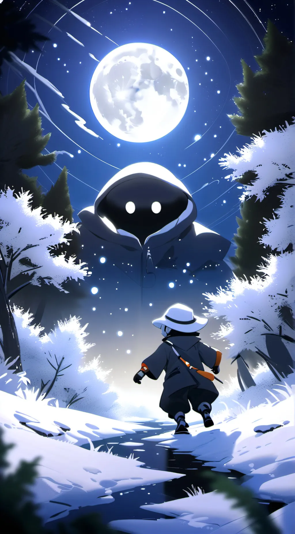 ai character: Luner background