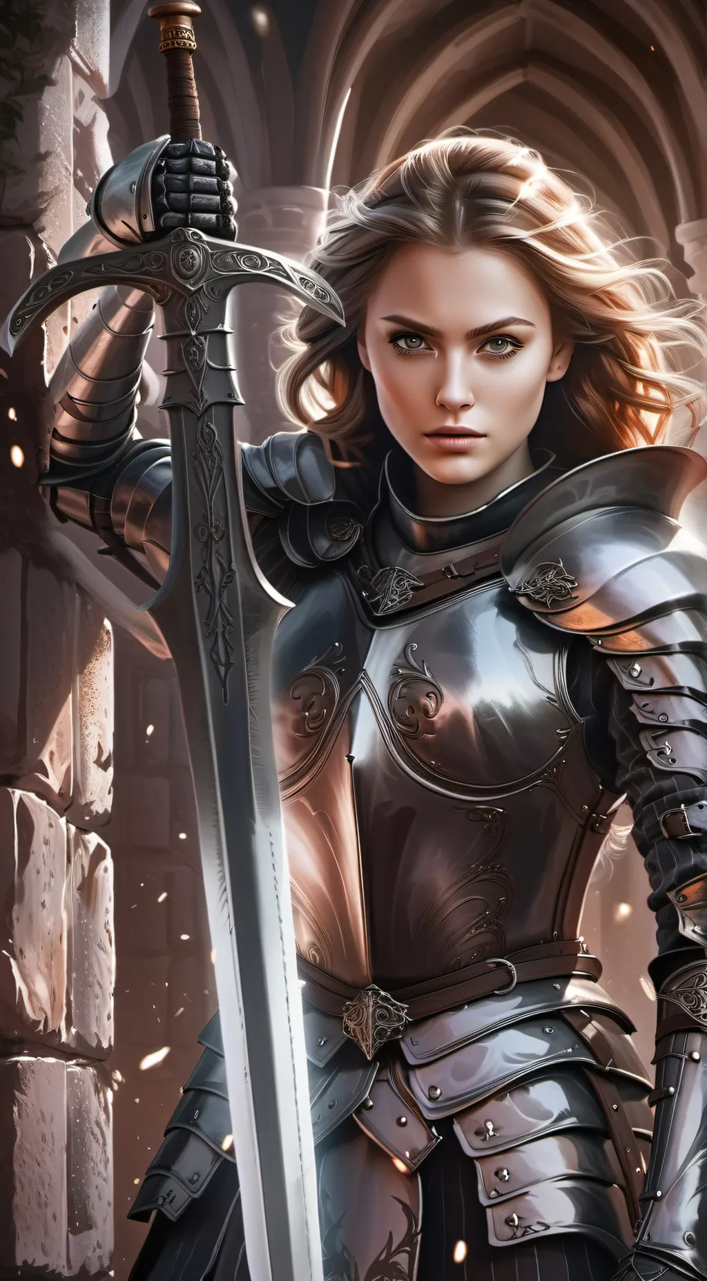ai character: Holy Knight background