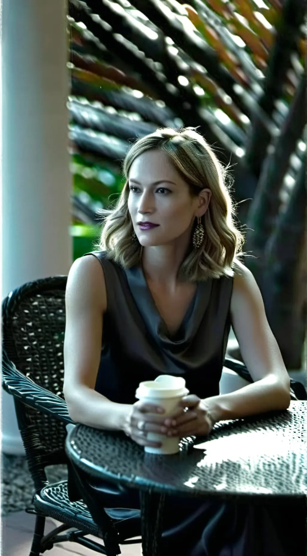 ai character: Melanie/mom  background