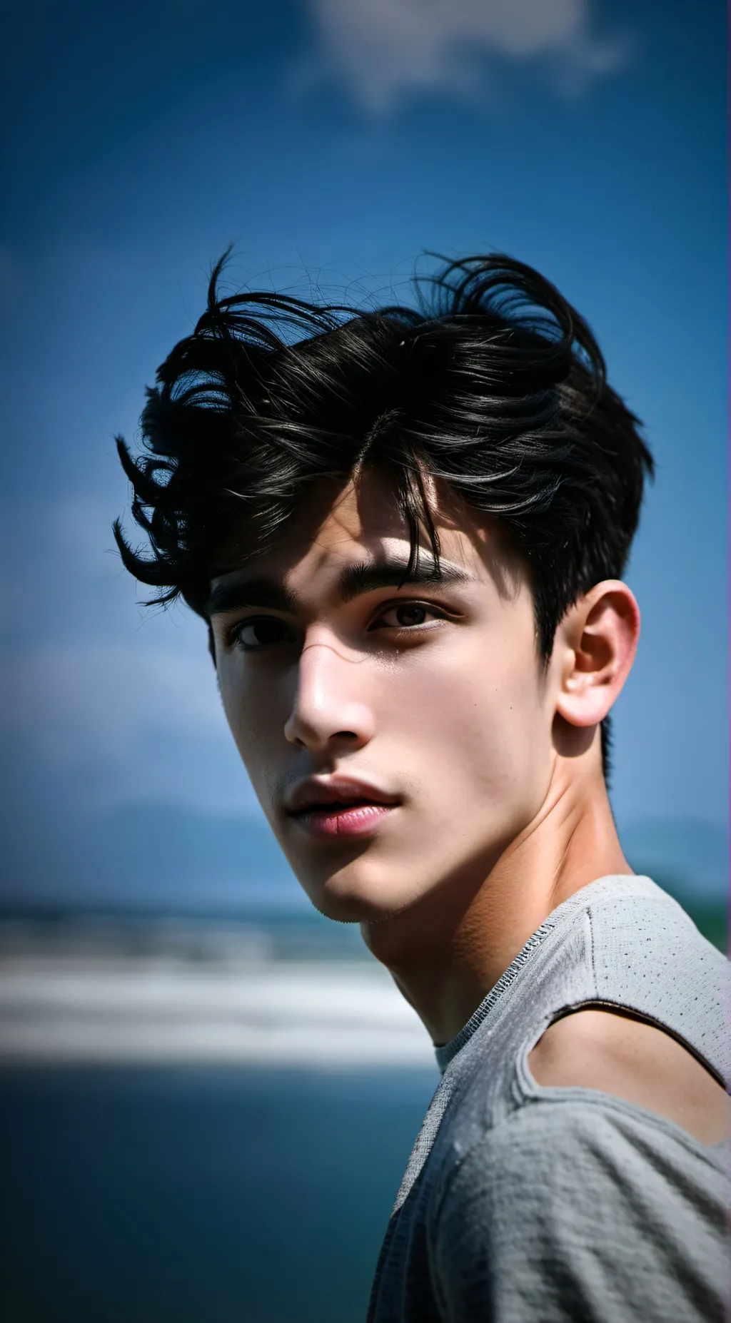 ai character: Damien background