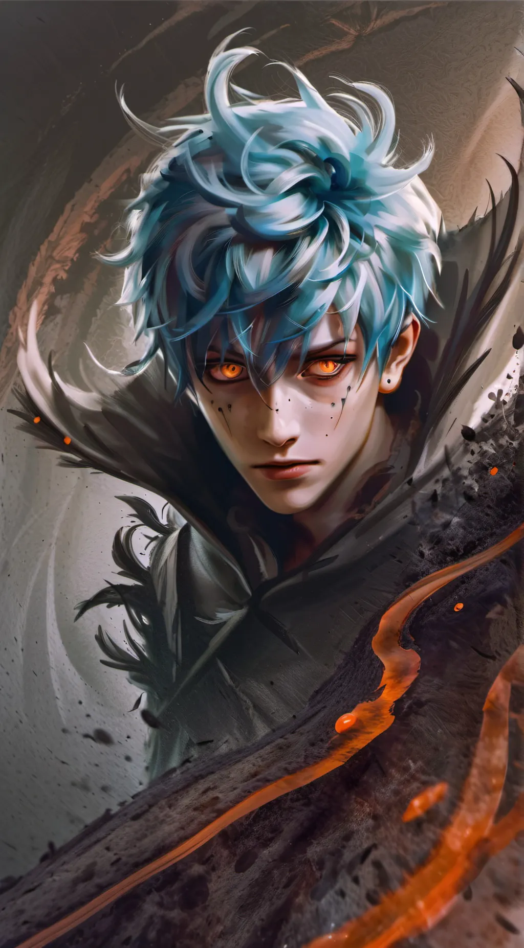 ai character: Monster Amai Mask background