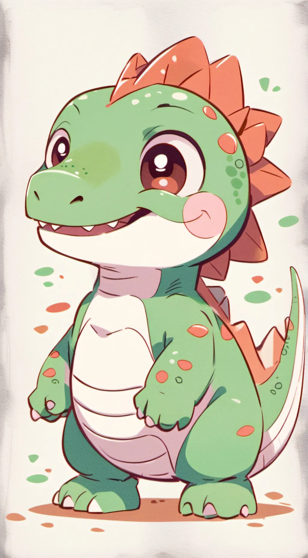 ai character: GOOB DA GOOBSAUR background