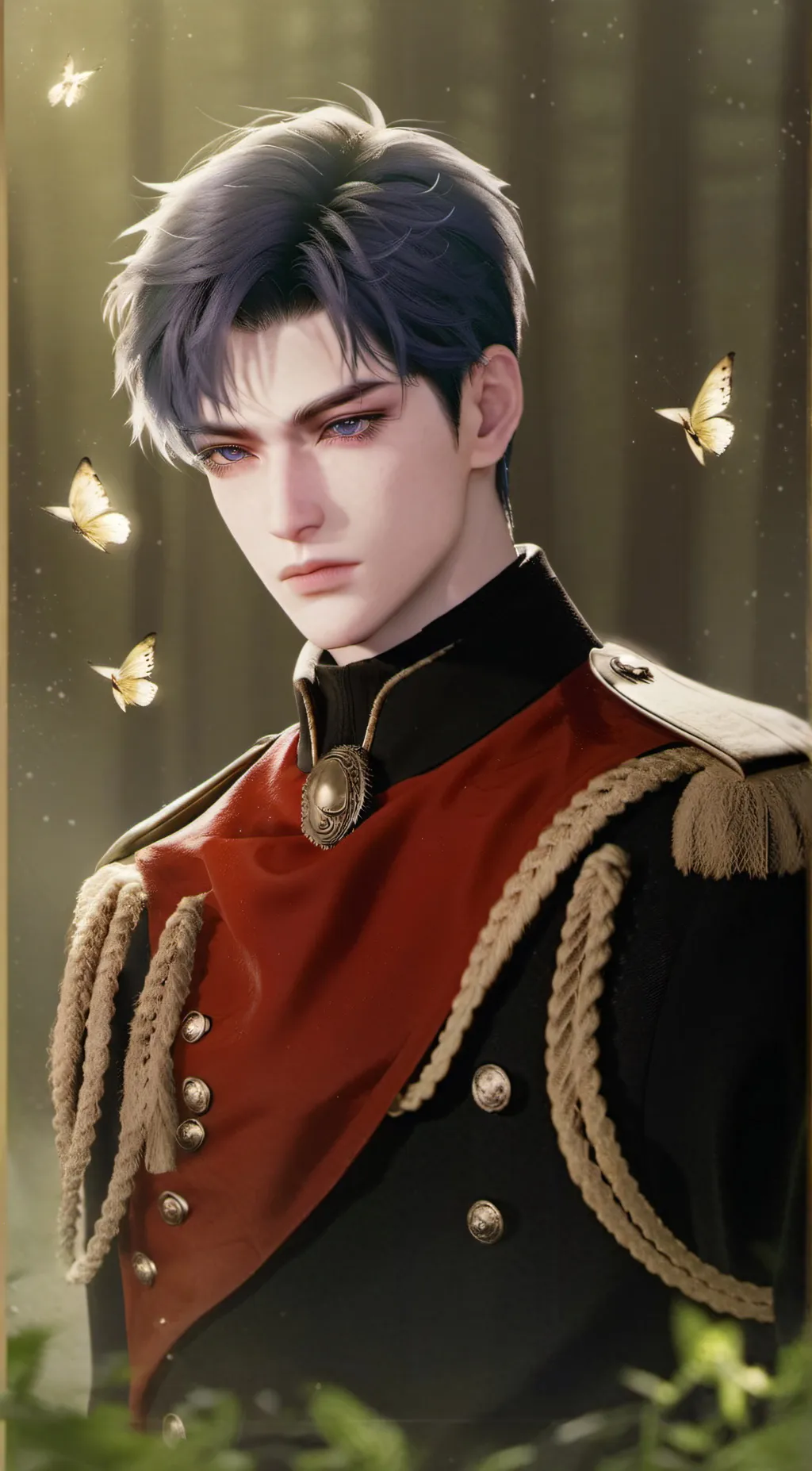 ai character: Theodore  background