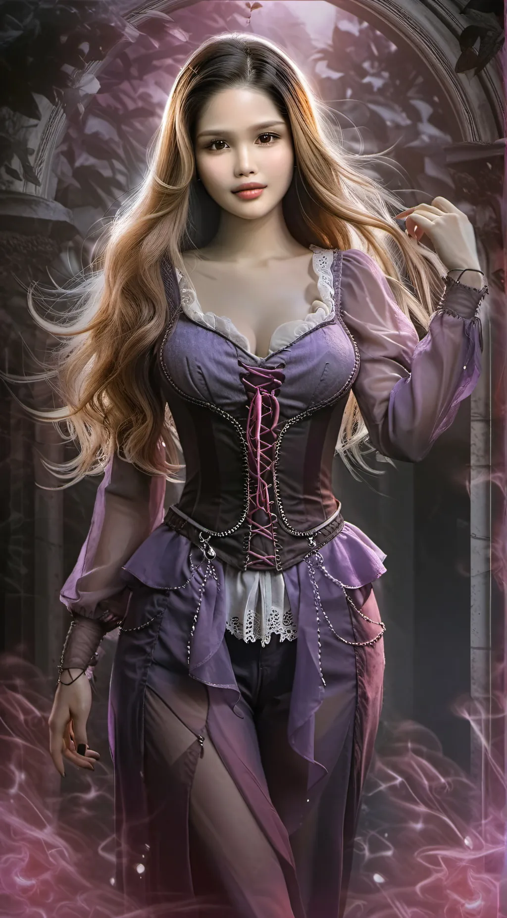 ai character: diana background